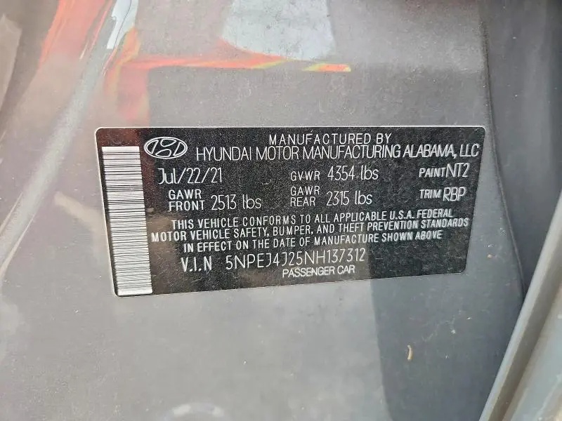 2022 HYUNDAI SONATA SEL PLUS  