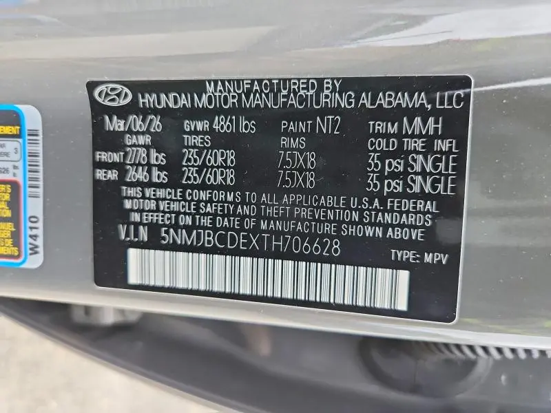 2026 HYUNDAI TUCSON SEL  
