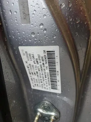 2011 HONDA ACCORD EXL  