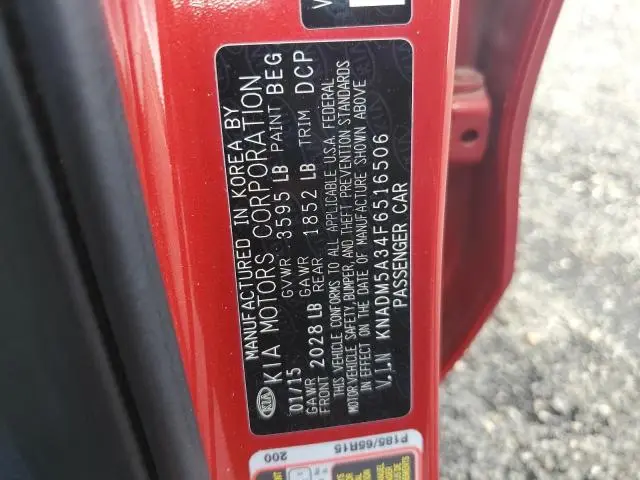 2015 KIA RIO LX  