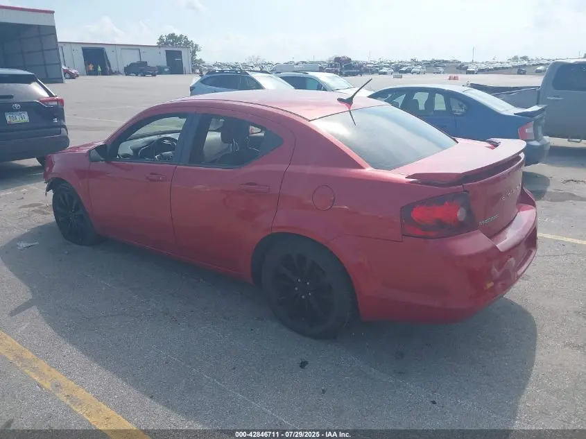 2014 DODGE AVENGER SXT
