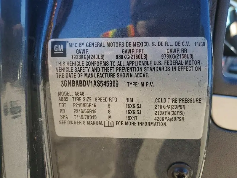 2010 CHEVROLET HHR LT  
