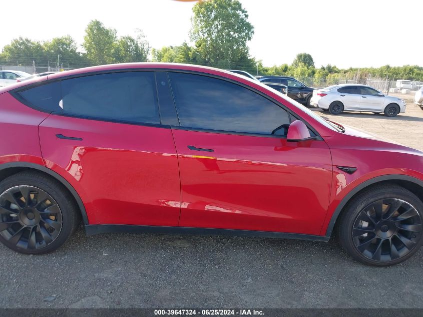 2021 TESLA MODEL Y LONG RANGE DUAL MOTOR ALL-WHEEL DRIVE