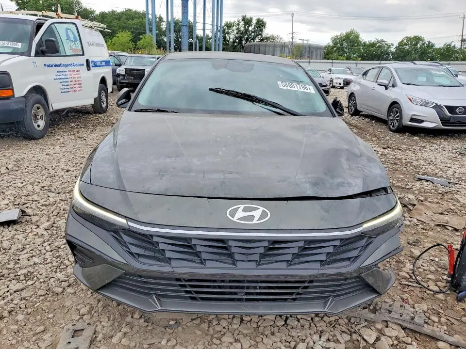 2024 HYUNDAI ELANTRA BLUE  