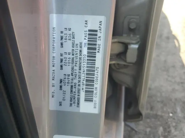 2022 MAZDA 3 PREFERRED  