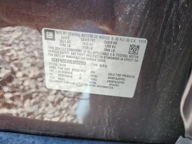 2016 CADILLAC SRX LUXURY COLLECTION  