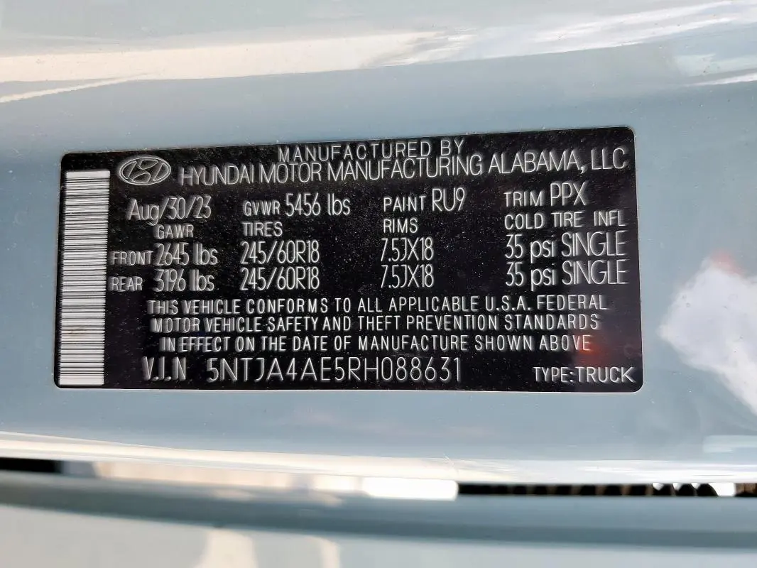 2024 HYUNDAI SANTA CRUZ SE  