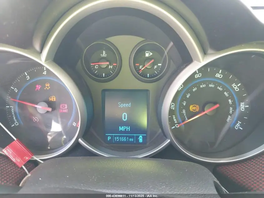 2012 CHEVROLET CRUZE 1LT