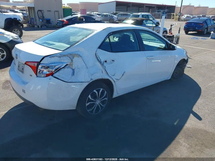 2017 TOYOTA COROLLA LE