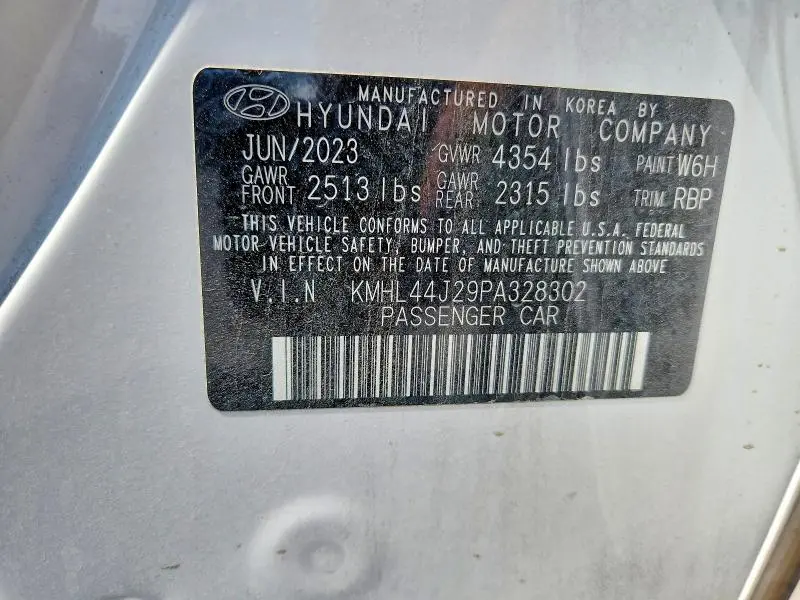 2023 HYUNDAI SONATA SEL PLUS  