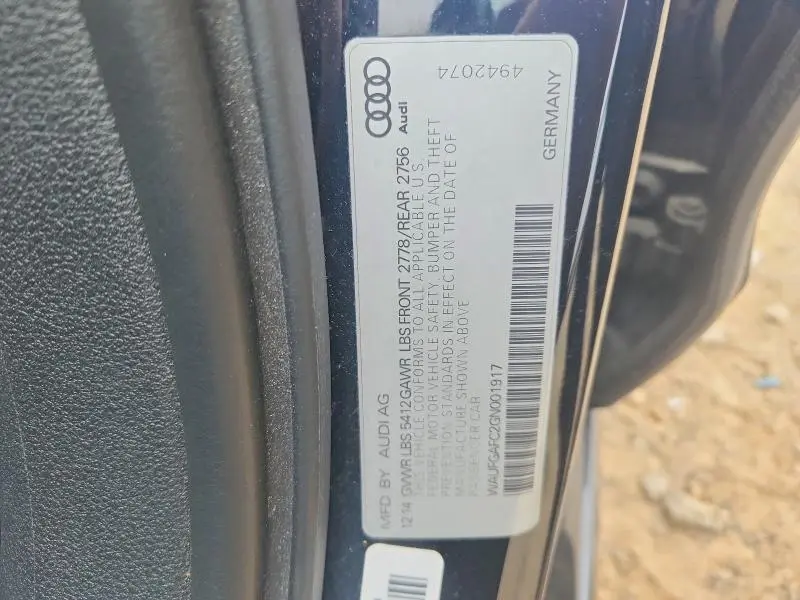 2016 AUDI A6 PREMIUM PLUS  
