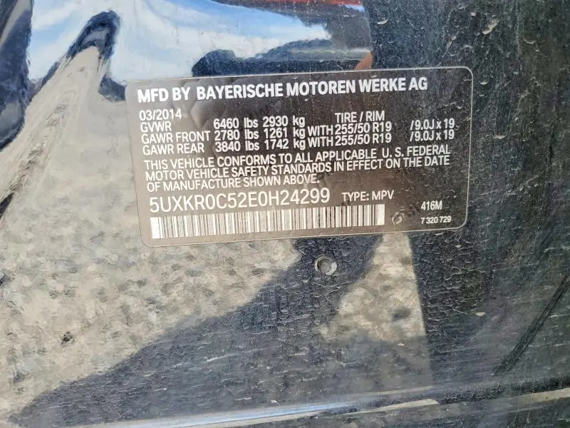 2014 BMW X5 XDRIVE35I  