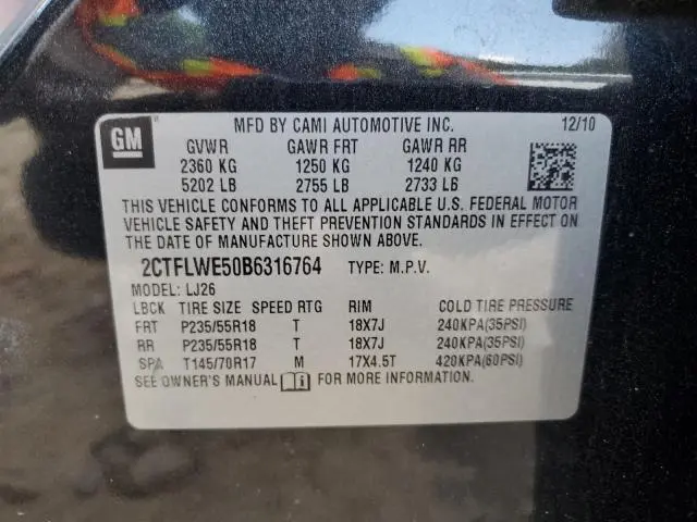 2011 GMC TERRAIN SLT  