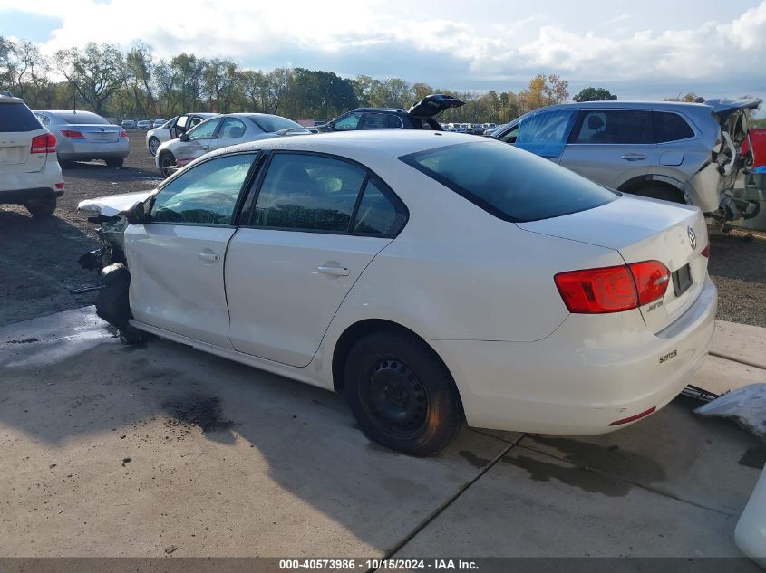 2011 VOLKSWAGEN JETTA 2.0L S