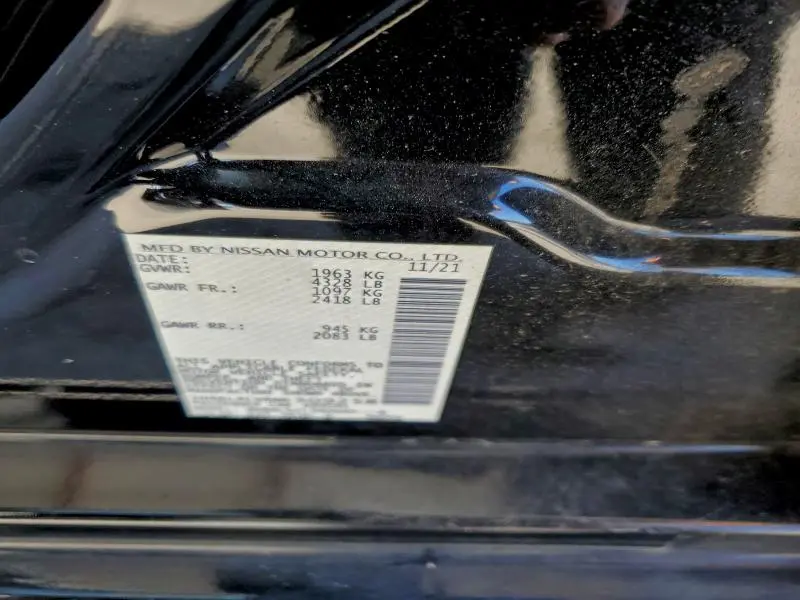 2022 NISSAN ALTIMA SR  