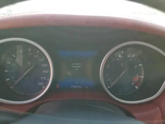 2017 MASERATI GHIBLI S  