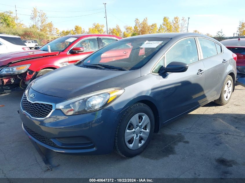 2016 KIA FORTE LX