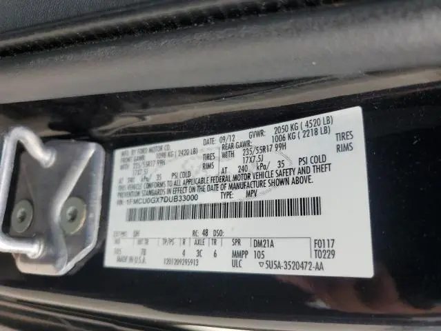 2013 FORD ESCAPE SE  