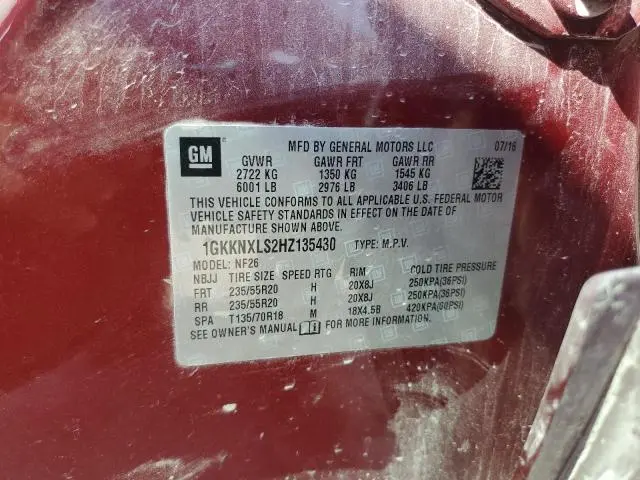 2017 GMC ACADIA DENALI  