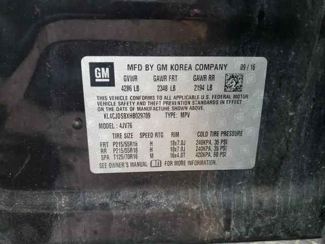 2017 BUICK ENCORE PREMIUM  