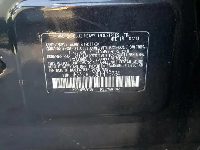 2014 SUBARU FORESTER 2.5I PREMIUM  