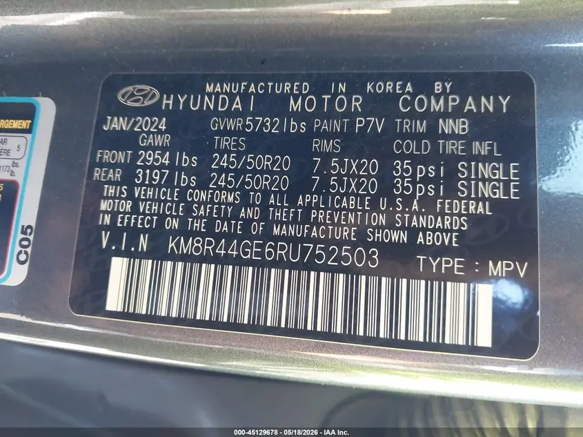2024 HYUNDAI PALISADE SEL
