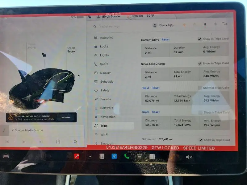 2020 TESLA MODEL 3   