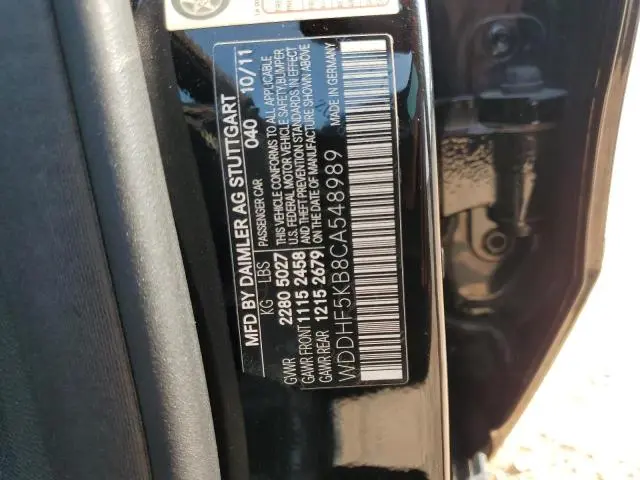 2012 MERCEDES-BENZ E 350  