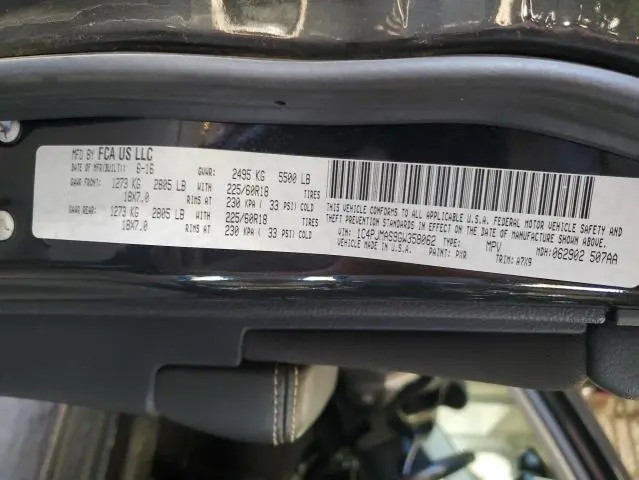 2016 JEEP CHEROKEE SPORT  