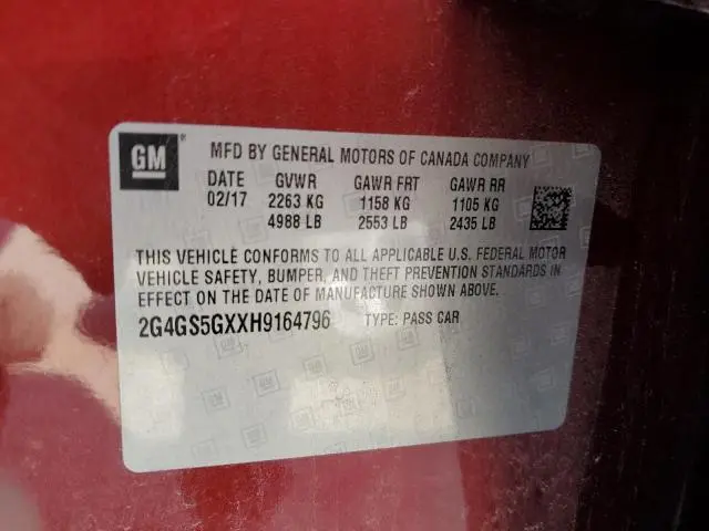 2017 BUICK REGAL PREMIUM  