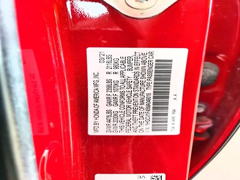 2021 HONDA ACCORD SPORT SE  