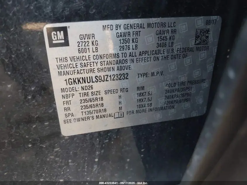 2018 GMC ACADIA SLT-1