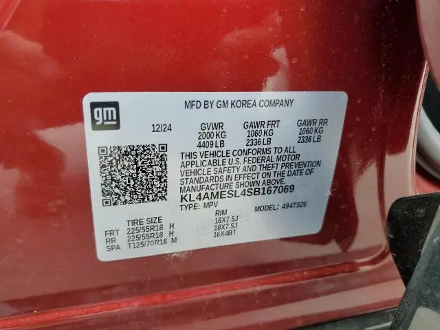 2025 BUICK ENCORE GX SPORT TOURING  
