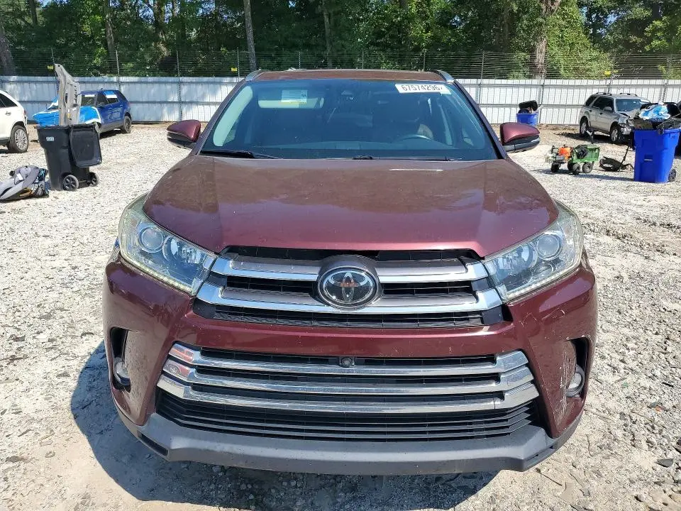 2019 TOYOTA HIGHLANDER LIMITED PLATINUM  