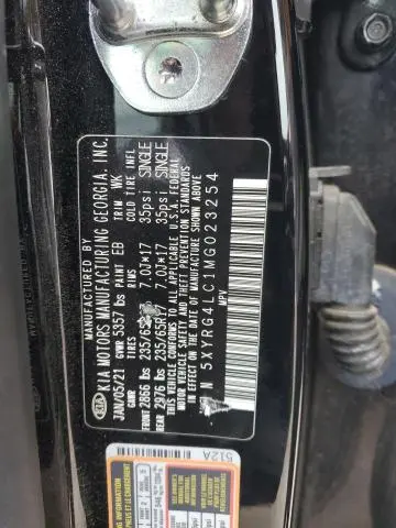 2021 KIA SORENTO LX  