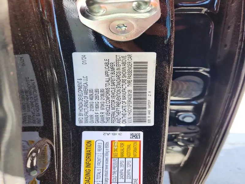 2024 HONDA ACCORD HYBRID SPORT  