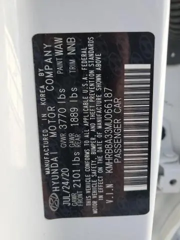 2021 HYUNDAI VENUE SE  