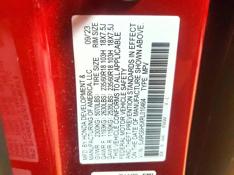 2024 HONDA CR-V SPORT  