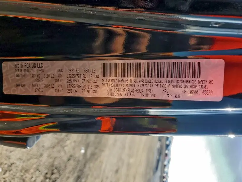 2020 JEEP WRANGLER UNLIMITED RUBICON  