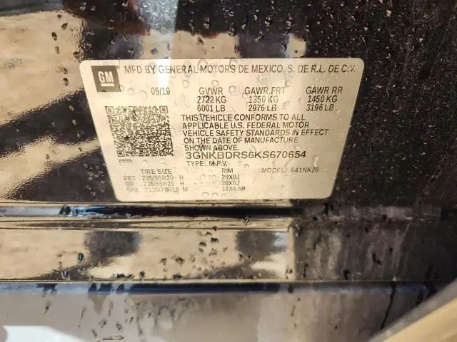 2019 CHEVROLET BLAZER 3LT  