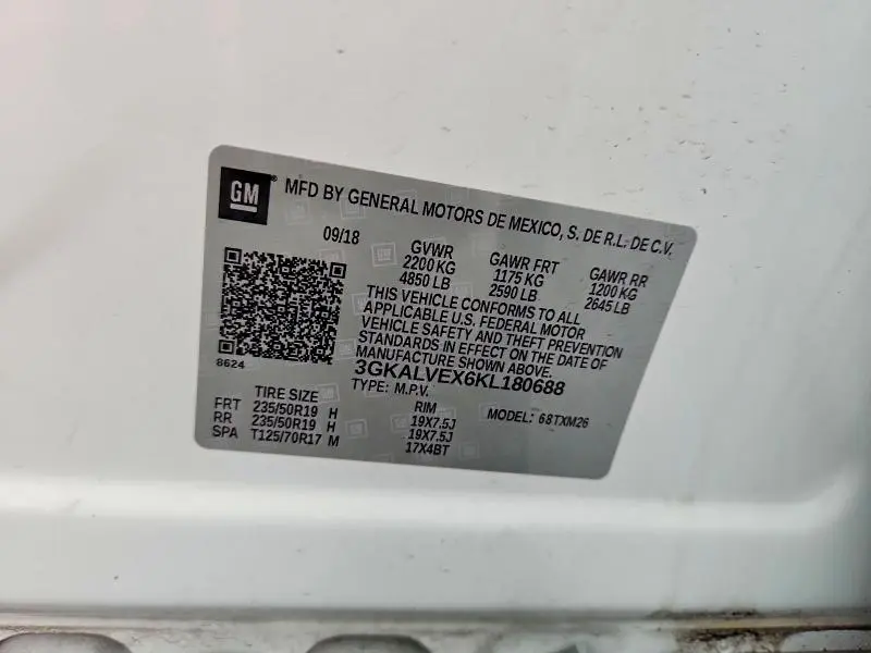 2019 GMC TERRAIN SLT  