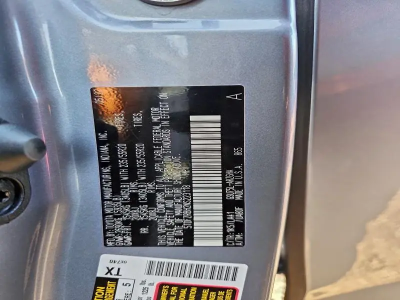 2022 TOYOTA HIGHLANDER PLATINUM  