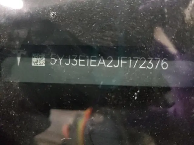 2018 TESLA MODEL 3 