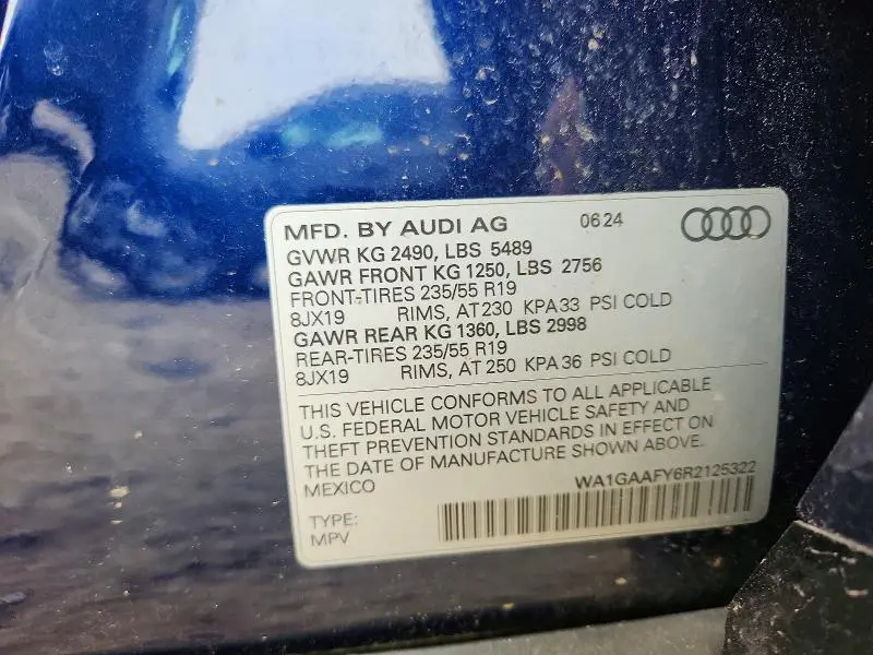 2024 AUDI Q5 PREMIUM 45  