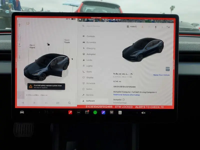 2025 TESLA MODEL 3   