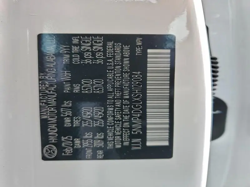 2025 HYUNDAI SANTA FE LIMITED  