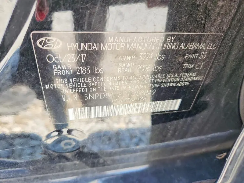 2018 HYUNDAI ELANTRA VALUE EDITION  