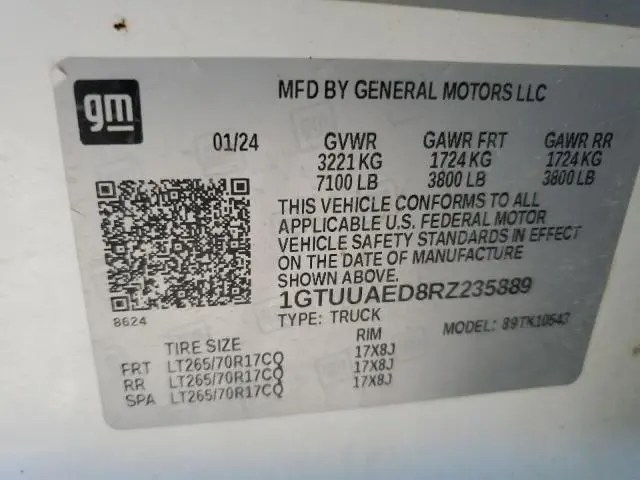 2024 GMC SIERRA K1500  