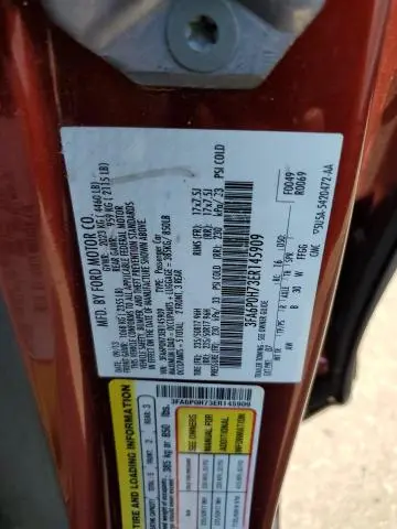 2014 FORD FUSION SE  