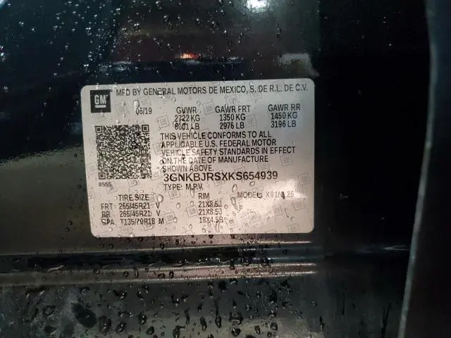 2019 CHEVROLET BLAZER RS  